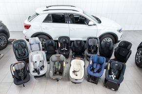 V novém testu dětských autosedaček propadla ta skoro nejdražší