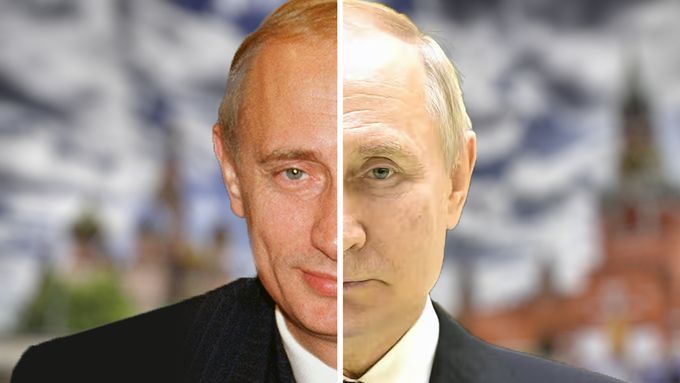 Jak stárnul Vladimir Putin (1999-2022)