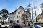 Vila navržená Aloisem Dryákem v Dykově ulici.
