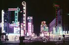 Takhle vypadala nejznámější ulice Fremont Street v roce 1959.