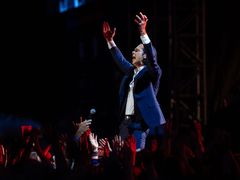 Nick Cave na festivalu Metronome.