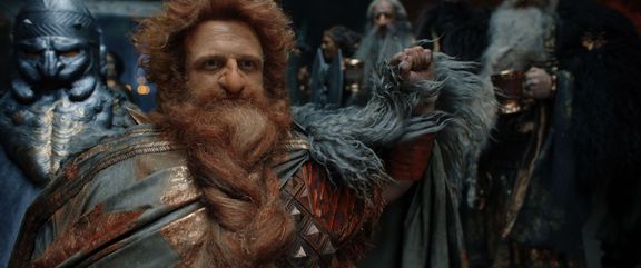 Owain Arthur jako trpasličí princ Durin IV.
