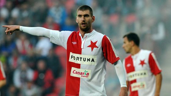 Martin Juhar v dresu Slavie Praha