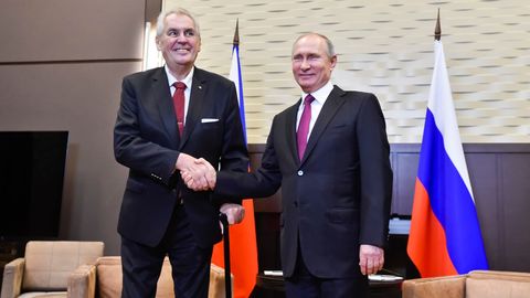 Zeman někde v hlavě Rusko obdivuje, měl dokonce i ruskou přítelkyni, říká Kopeček